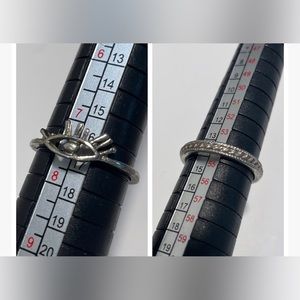 Silver Eye Ring (+free bonus ring)